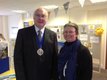Cllr John Sheldon Mayor of West Devon &amp; Kate Royston