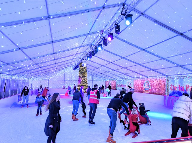 Plymouth's Winter Wonderland Ice Rink